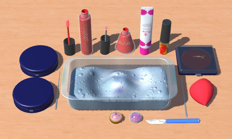 Makeup Slime Game! Relaxation Скриншот 0