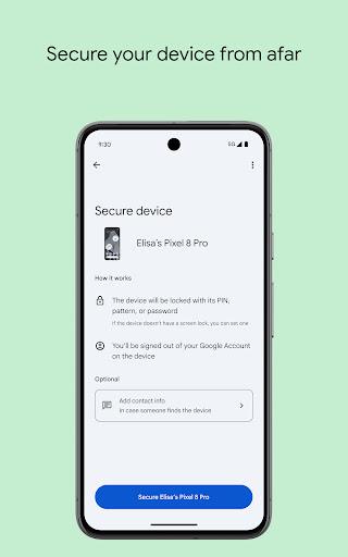 Google 尋找我的裝置屏幕截圖1