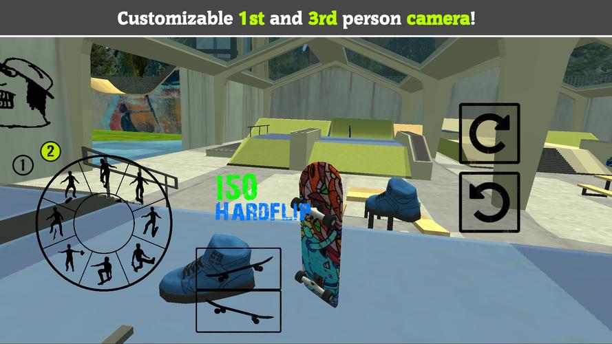 Skateboard FE3D 2 ekran görüntüsü 2
