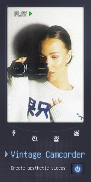 OldReel - Vintage Camcorder ảnh chụp màn hình 1