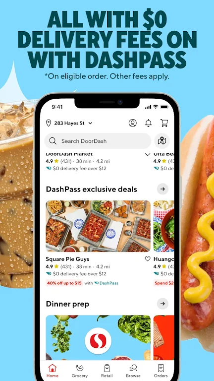 DoorDash - Food Delivery屏幕截圖3