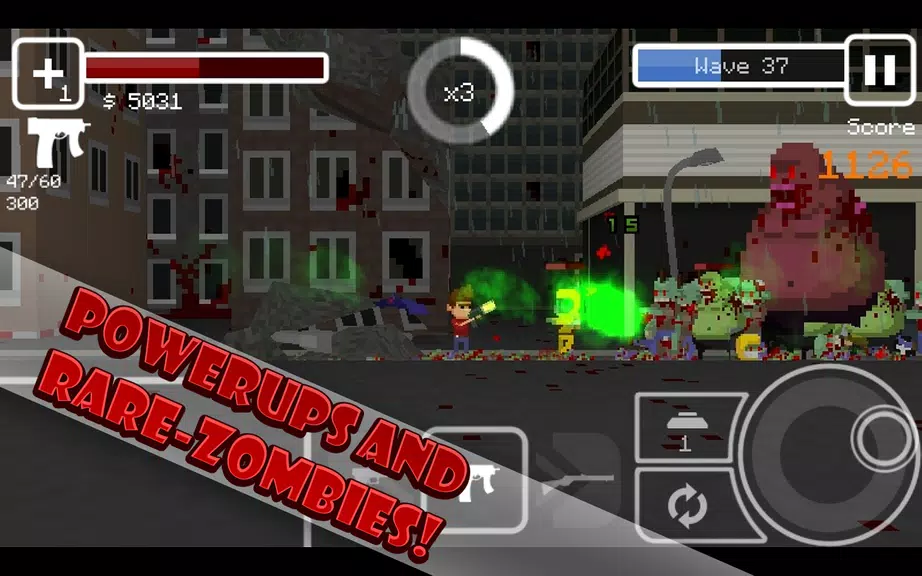 Undead Pixels: Zombie Invasion屏幕截圖2