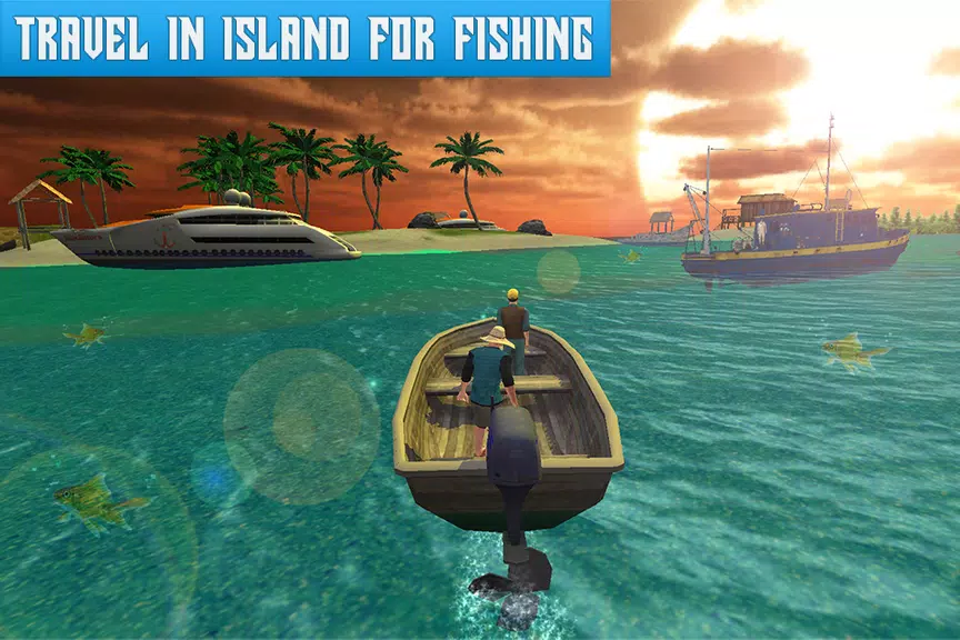 Boat Fishing Simulator Hunting Screenshot 1