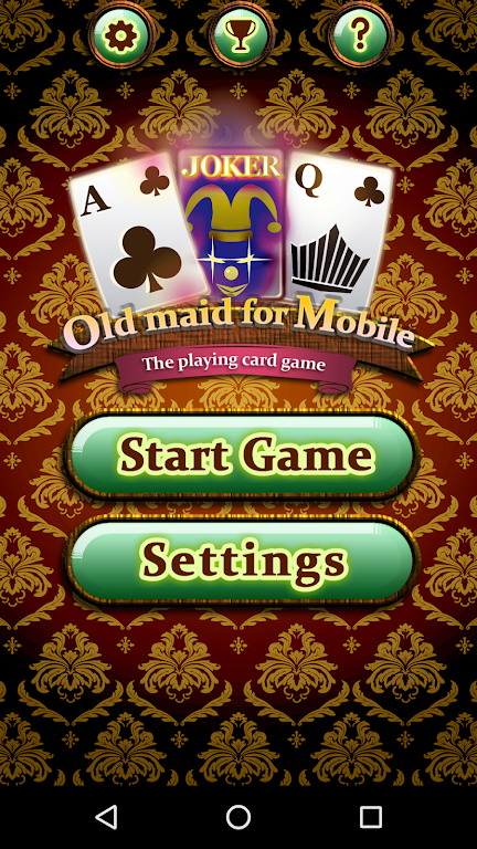 Old maid for Mobile(the card game) screenshot 2