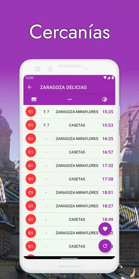 Zaragoza Bus Tranvía Cercanías Ảnh chụp màn hình 3