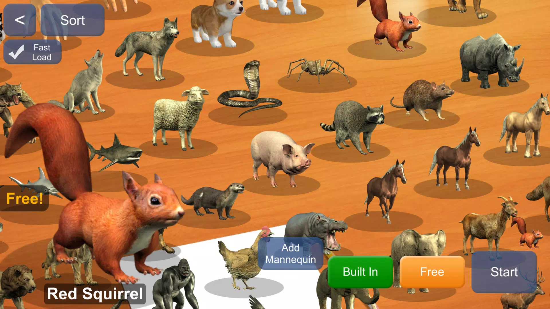 Screenshot 3D Mannequins 1