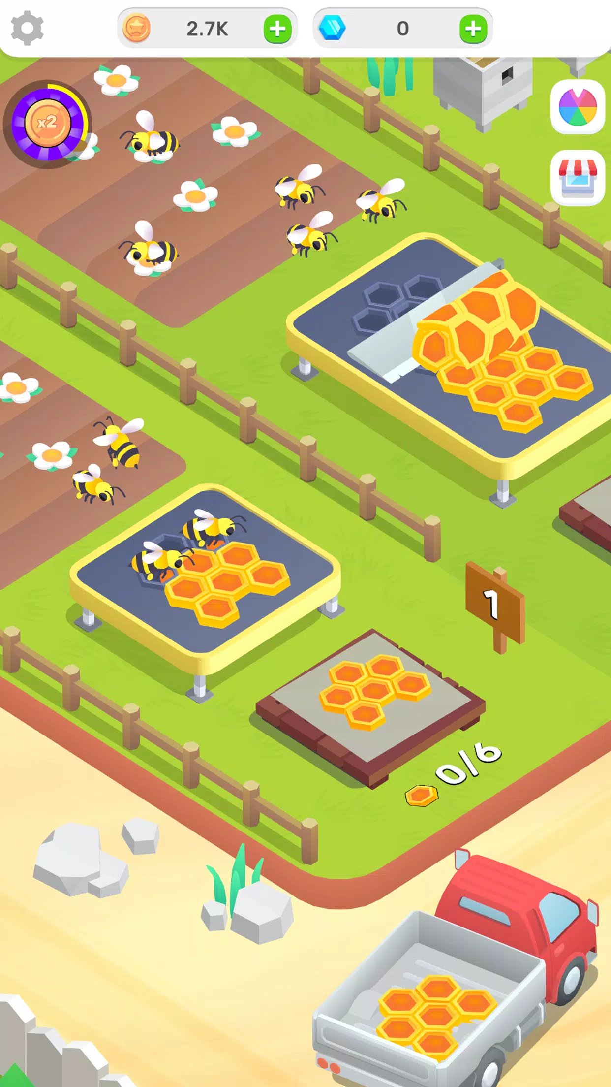 Bee Farm экрана 0