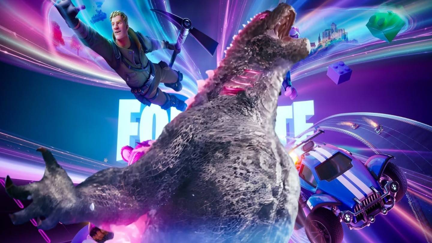 Fortnite X Monsterverse: Boss Battles, Mechagodzilla และ Kong เปิดเผย