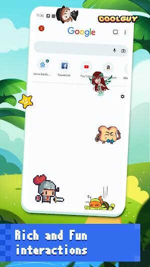 Pixel Shimeji ကိုဖန်သားပြင်2