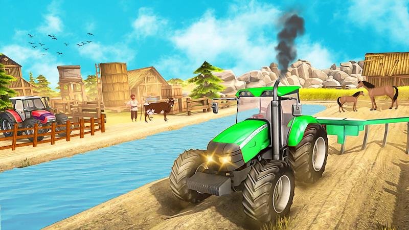 Tractor Games Farmer Simulator экрана 2