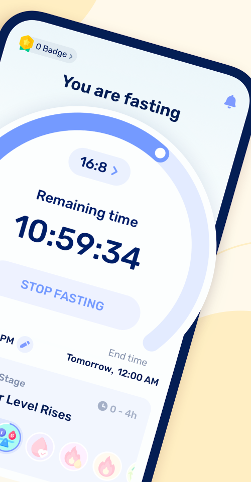 Intermittent Fasting GoFasting Mod captura de pantalla 1