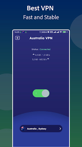 Australia VPN - Fast Proxy VPN captura de pantalla 3