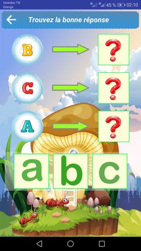 Alphabet français jeu éducatif экрана 2