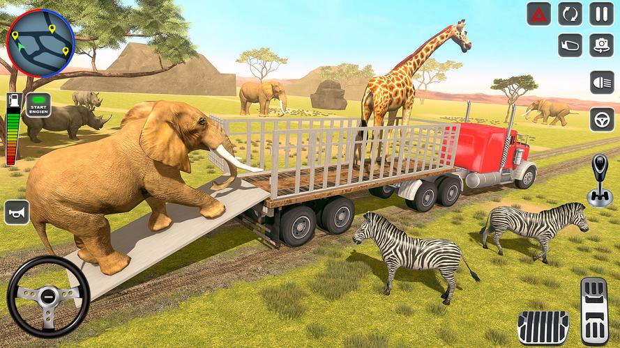 Wild Animal Truck Transporter Screenshot 3