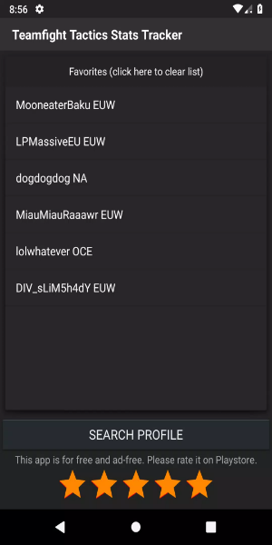 Teamfight Tactics Tracker ảnh chụp màn hình 2