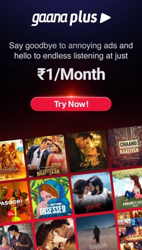 Gaana ekran görüntüsü 0
