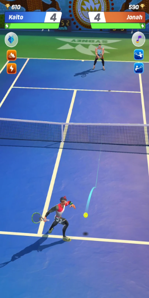 Tennis Clash: Multiplayer Game スクリーンショット 0