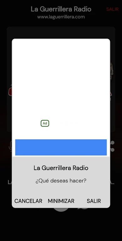 La Guerrillera Radio Screenshot 2