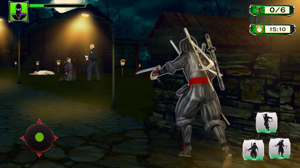 Ninja Hero Assassin Samurai Pirate Fight Shadow Screenshot 2