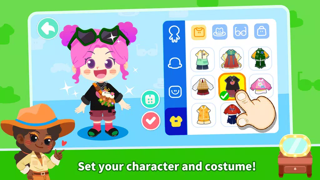 ภาพหน้าจอ Little Panda’s Game: My World 1