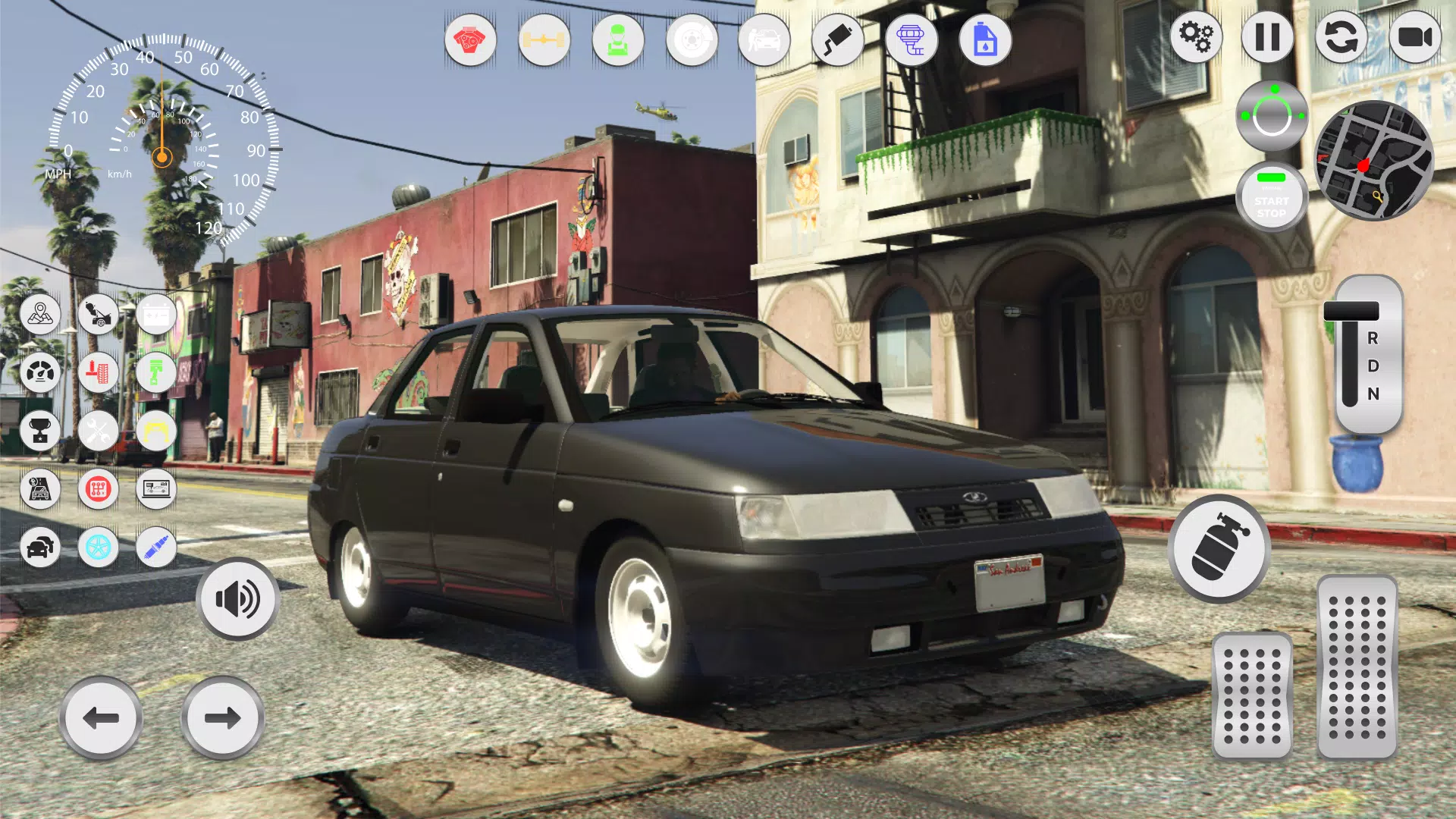 Lada 2110: Urban Simulator Screenshot 0