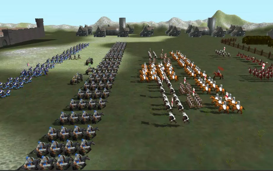 MEDIEVAL WARS: FRENCH ENGLISH capture d’écran 0