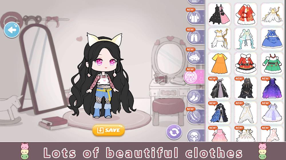 YOYO Doll Anime Dress Up Game ဖန်သားပြင်ဓာတ်ပုံ 1