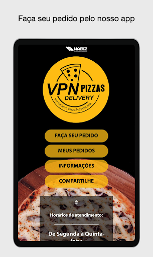 VPN Pizzas App Скриншот 3