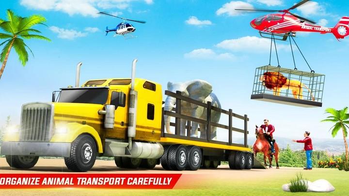 ภาพหน้าจอ Farm Animal Transporter Truck 1