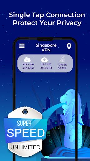 Screenshot Singapore VPN - Free, Fast & Secure 2