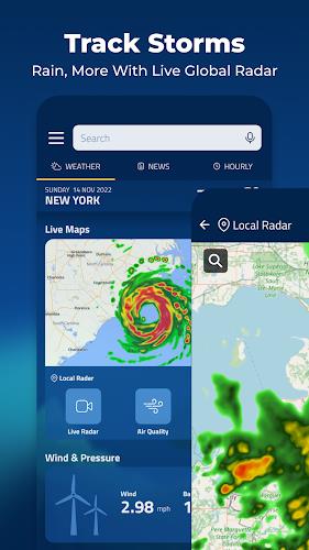 Weather Today Radar Launcher スクリーンショット 2