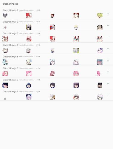 Honkai Whatsapp Stickers Captura de tela 3