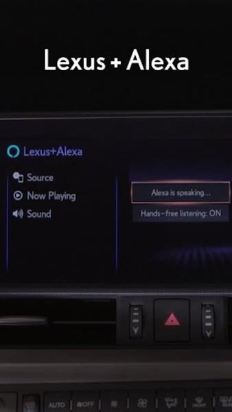 Lexus+Alexa zrzut ekranu 1