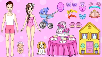 Screenshot Dolls Makeover DIY Chibi Games 0