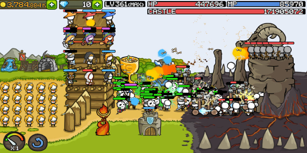 Grow Castle - Tower Defense экрана 0