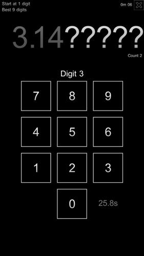 Memorize Pi Digits captura de pantalla 3