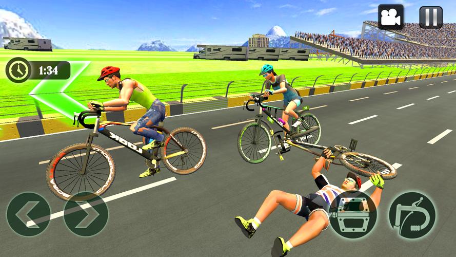 Cycle Race Game Cycle Stunt Captura de tela 2