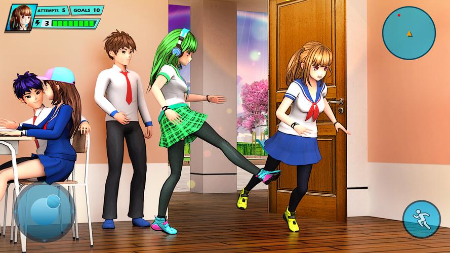 School Love Life: Anime Games屏幕截圖0