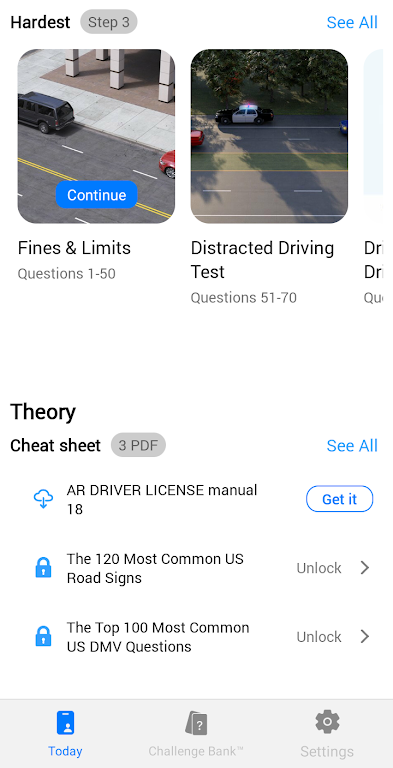 DMV Practice Test应用截图第1张