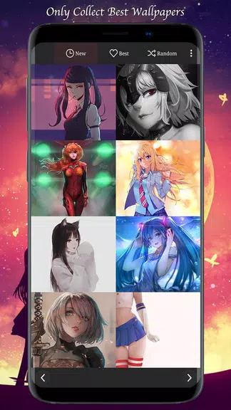 ภาพหน้าจอ Sexy Anime Girls HD 4K Wallpapers(Manga Comic) 0