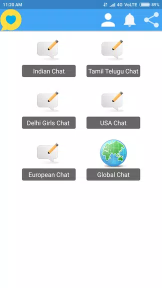 Indian Girls Chat ภาพหน้าจอ 2