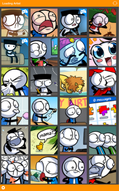 Loading Artist Reader screenshot 2