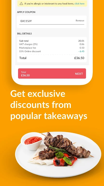 Foodhub - Online Takeaways屏幕截圖2