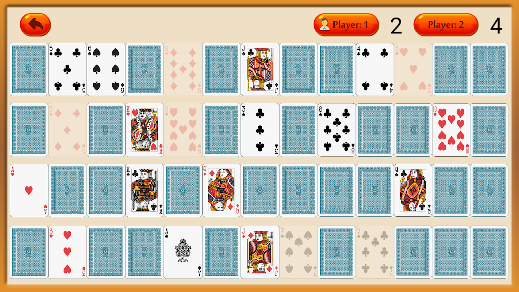 ภาพหน้าจอ Playing Cards Matching Game - Memory booster game 1