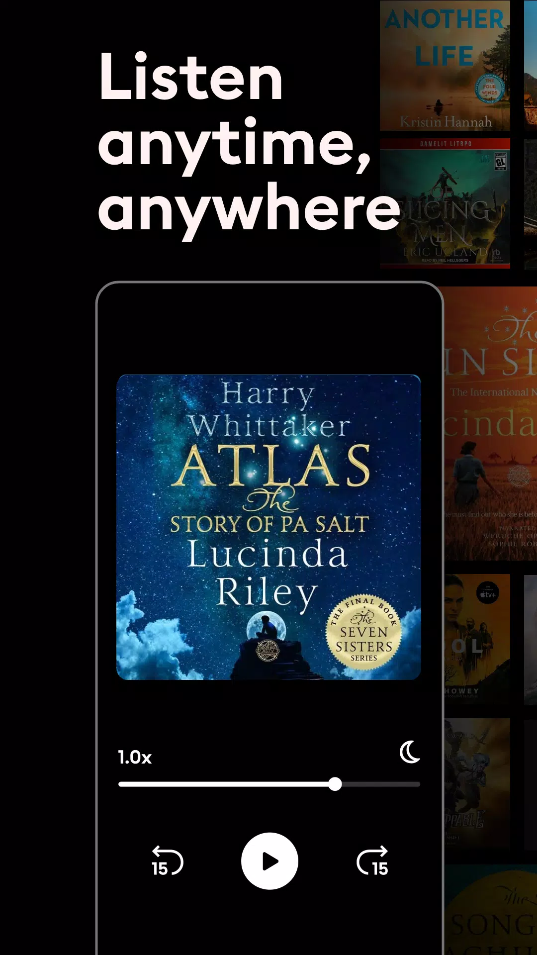 Screenshot Storytel: Audiolivros e ebooks 1