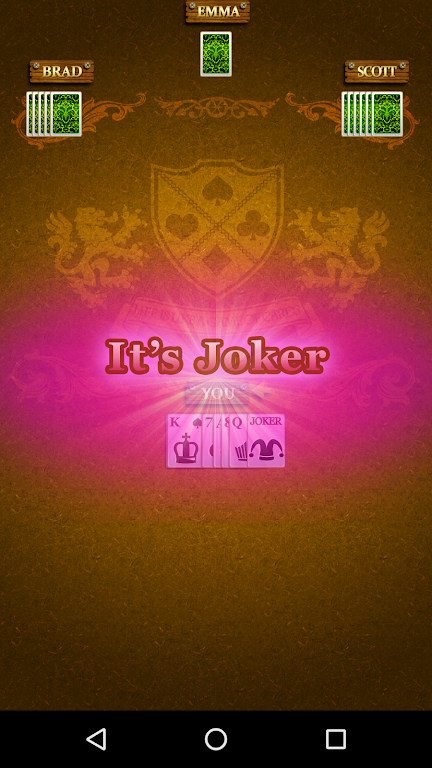 Old maid for Mobile(the card game) screenshot 1