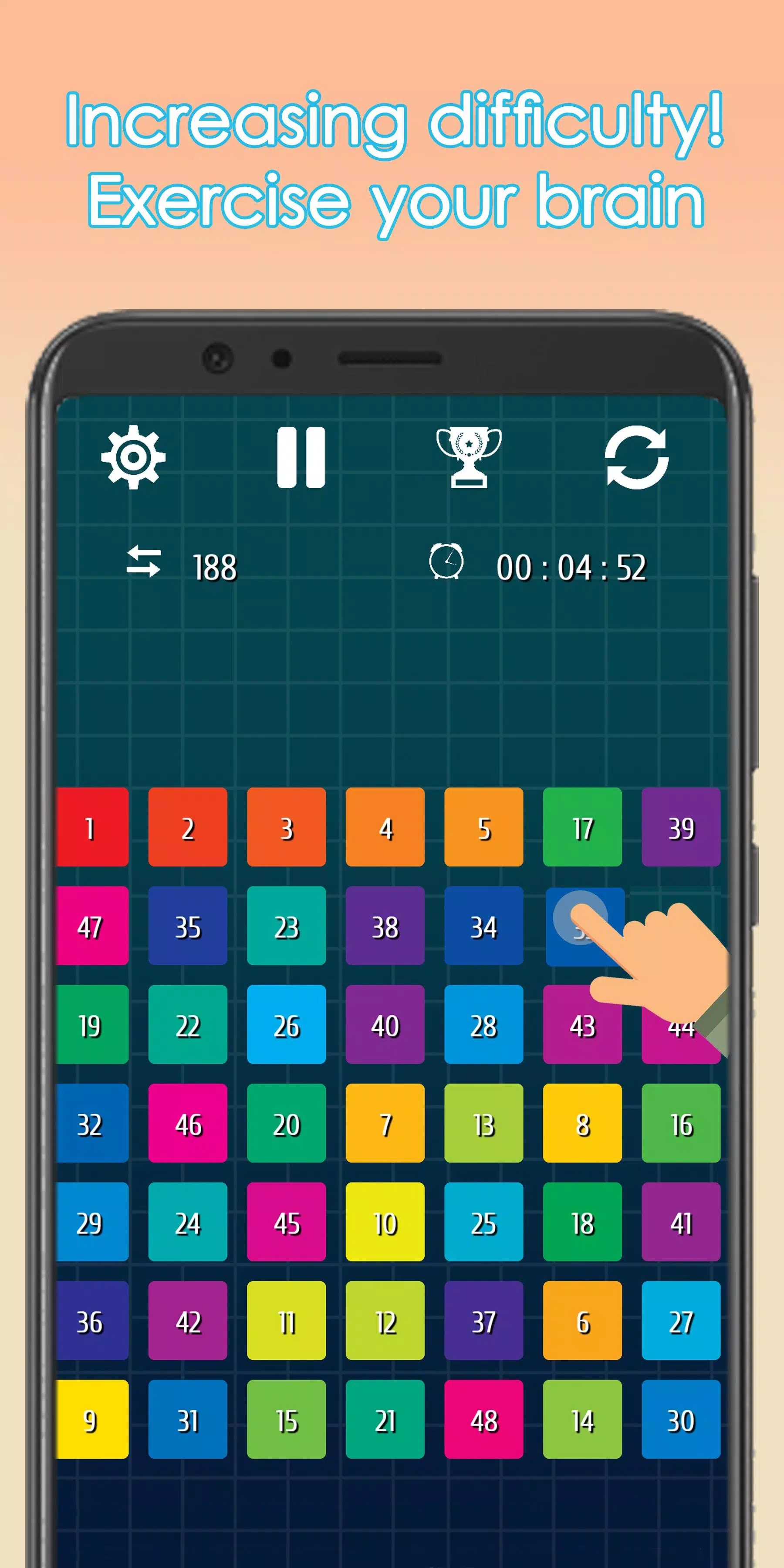 15 Puzzle -Fifteen Puzzle Game capture d’écran 3