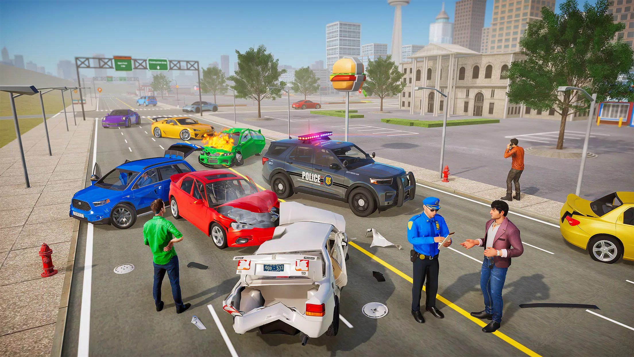 Openworld Police Cop Simulator zrzut ekranu 2