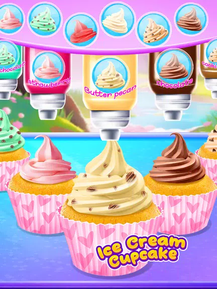 Cupcake Maker: Unicorn Cupcake экрана 3