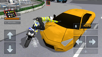 Police Motorbike Simulator 3D capture d’écran 2